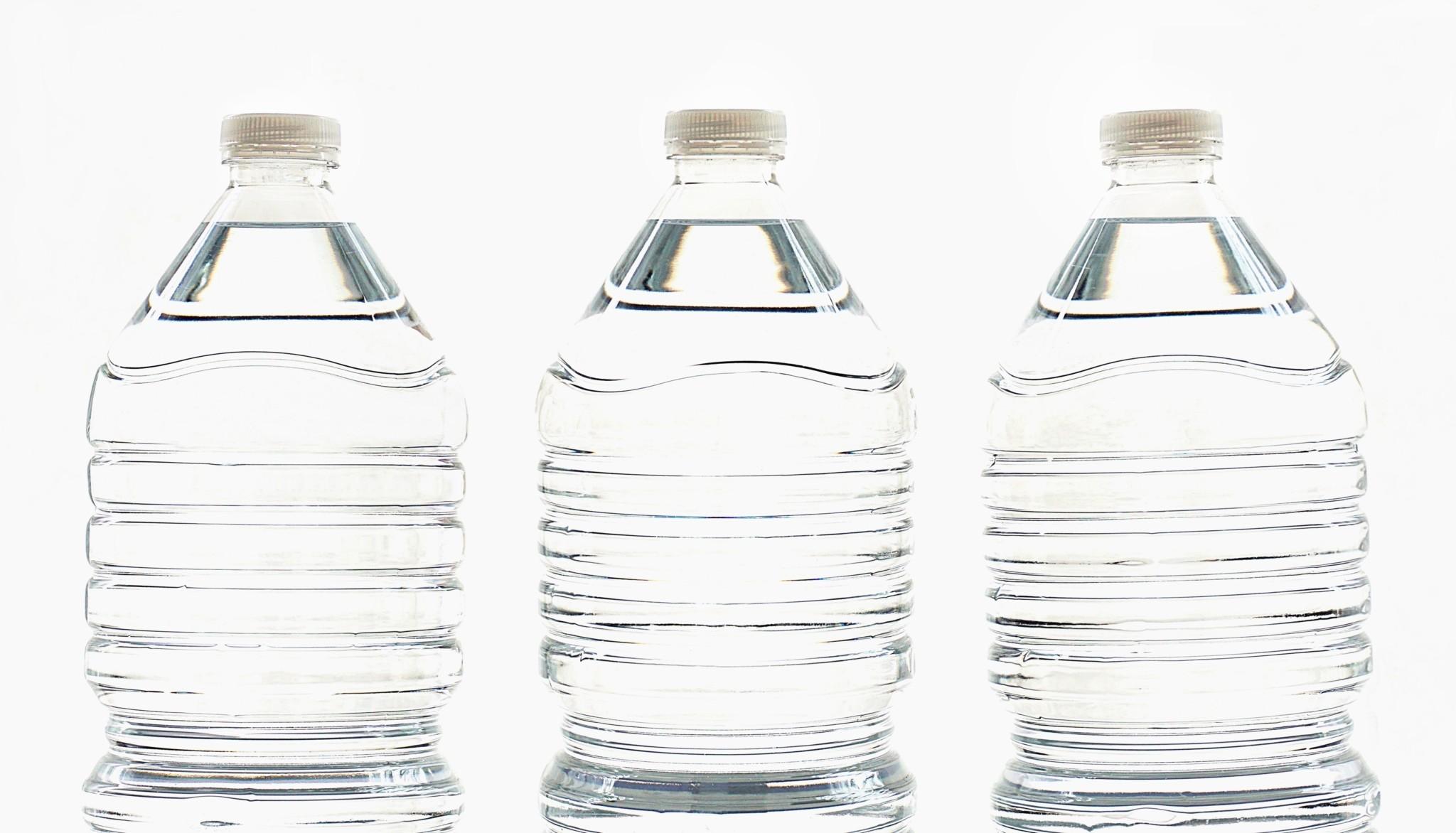 three-clear-water-bottles