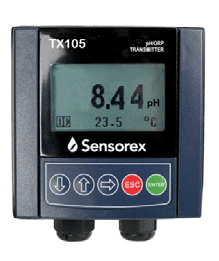 TX105 – pH/ORP Transmitter, Loop Powered 4-20mA