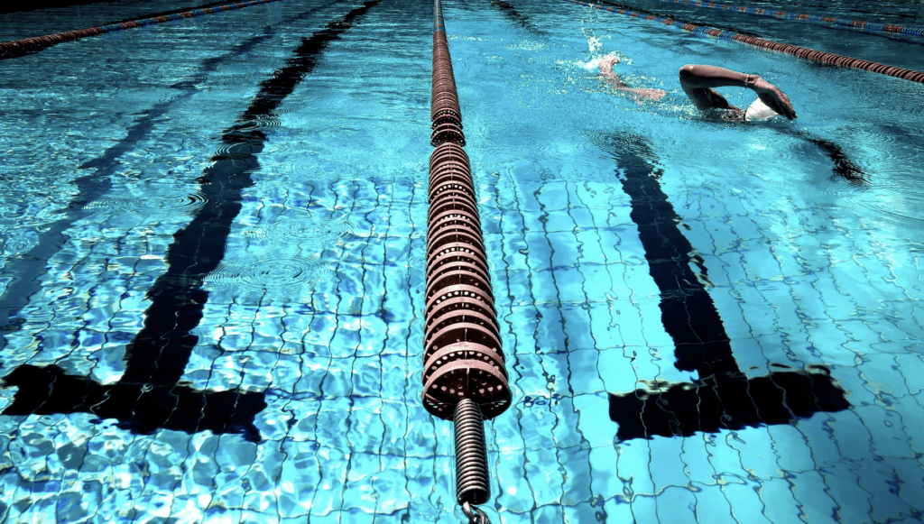 Swimming Pool with clear clean water