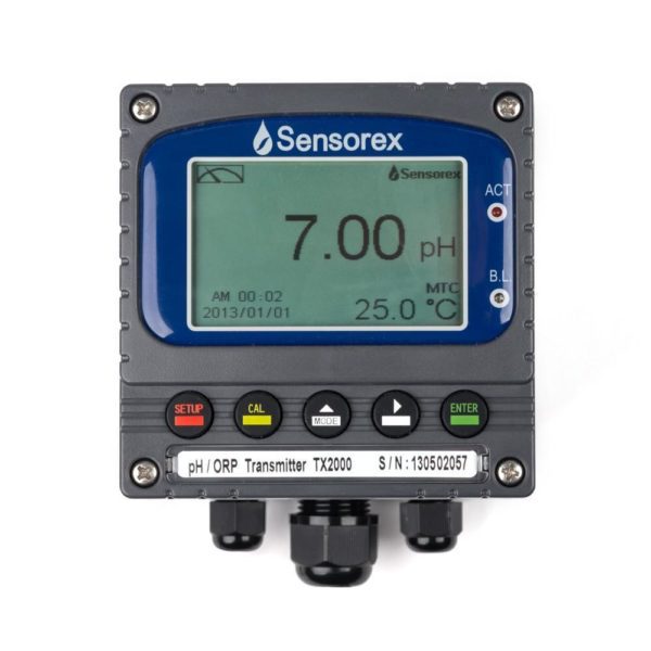 TX2000 – pH & ORP Transmitter/Controller, Intelligent