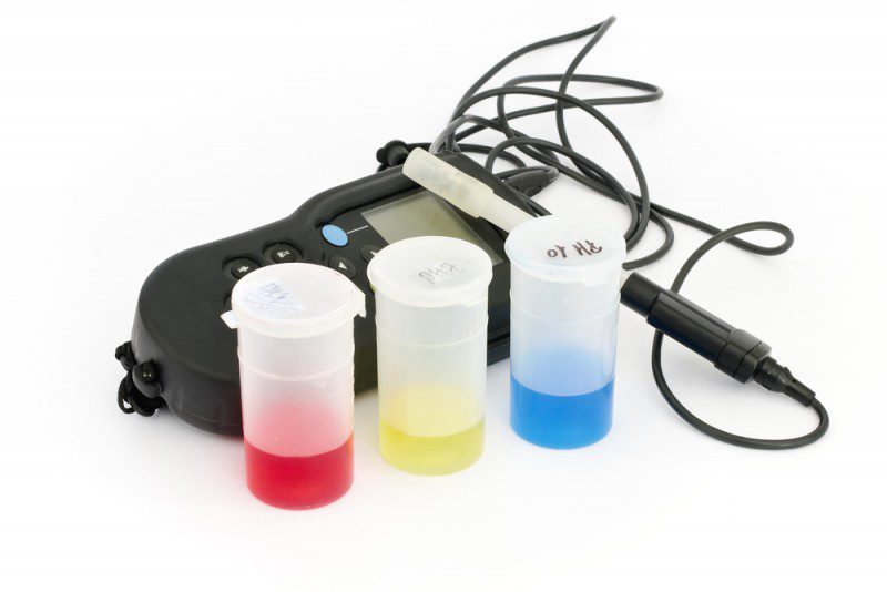 pH meter calibration sensor