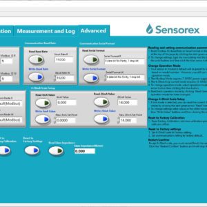 Sensorex Smart Sensor Software