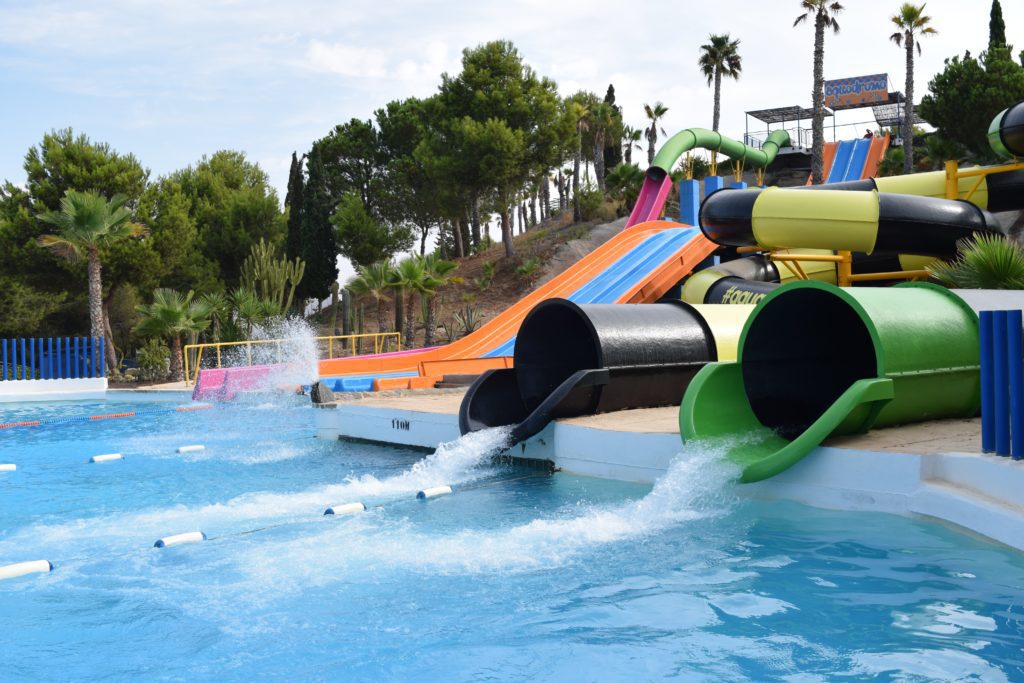 water park slide