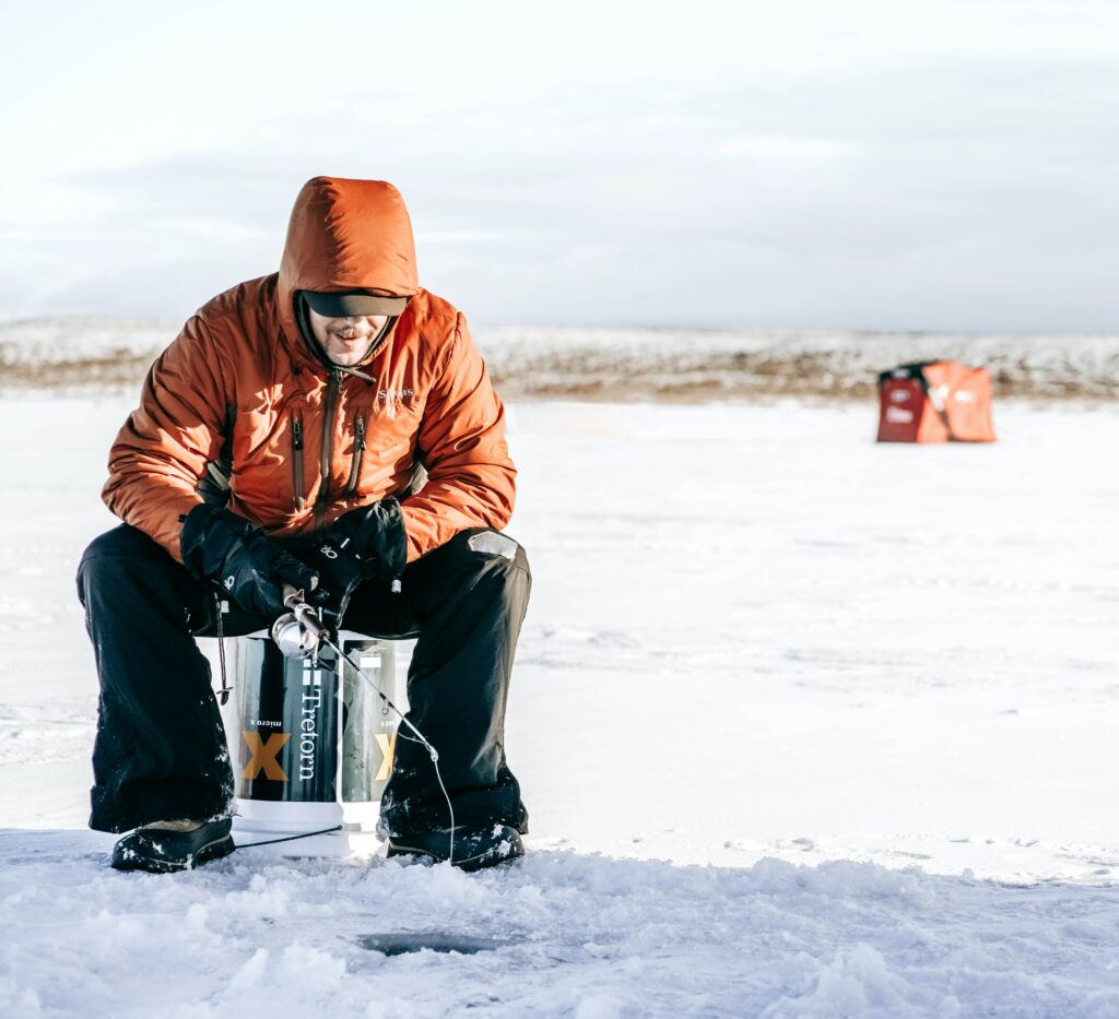 ice fishing